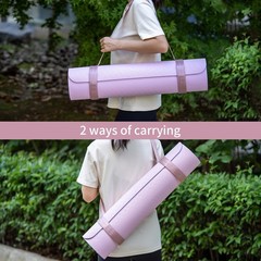 Trilancer Adjustable Yoga Mat Strap With Hook and Loop Closure, Yoga Mat Holder
