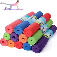 12 Pieces Yoga Mats Bulk 68 x 24 x 0.12 Inch Exercise Mats Non Slip Fitness M…