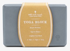 Oak & Reed 2 Pack Form + Function Yoga Foam Block 9″ x 6″ x 3″ Gray