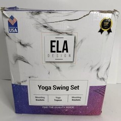 Aerial Hammock Anti gravity Yoga Swing Kit Yellow