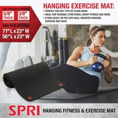 Hanging Exercise Mat Fitness & Yoga Mat Group Fitness Classes Commercial Grade