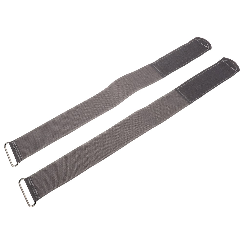 2 Pcs Nylon Elastic Foot Pedal Straps for Fitness Machines Home Gym Replacement