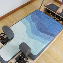 Pilates Reformer Mat Towel with Shoulders, Pilates Reformer Cover with Great Gri