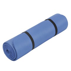 Set of 4 gymnastics mat yoga mat fitness mat fitness mat 190 x 60 x 1 cm Blue