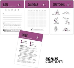 Durable Pilates Exercise Cards – Your Ultimate Home and Gym Workout Companion