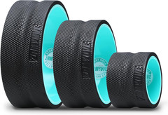 3 Pack Back Roller- Yoga Wheel for Back Pain Reliefn & Stretching, Back Wheel