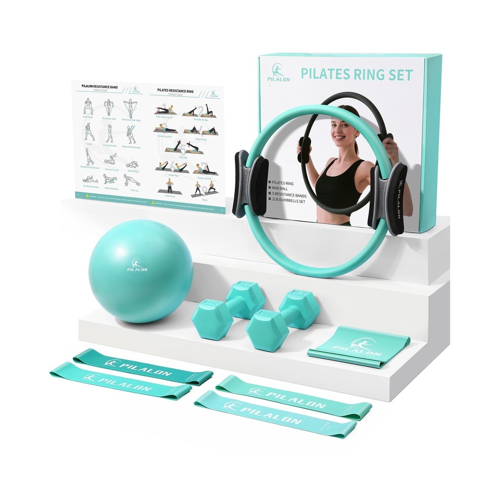 Pilates Ring Set – Studio-Grade Anti-Deformation Pilates Kit – Pilates Equipm…