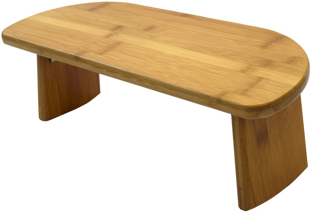 Ergonomic Bamboo Meditation Kneeling Bench-Portable Folding Stool-Leg Relaxation