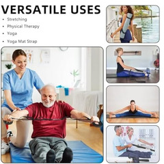 Stretching Strap Yoga Strap for Physical Therapy Stretch Out Straps for Home ..