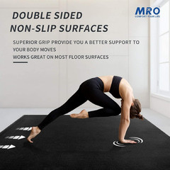 Extra Large Yoga Mat, 12’X6’/9’X6’/7’X5’/6’X4′ (9MM) Extra Wide and Thick Exerci
