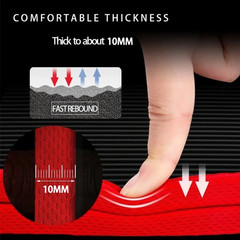 10MM Extra Thick 183Cmx62Cm Yoga Mats NBR Non-Slip Exercise Mat Fitness Tasteles