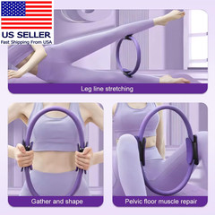 Pilates Circle Pilates Essentials Kit for Women,2025 Magic Pilates Circles Fitne