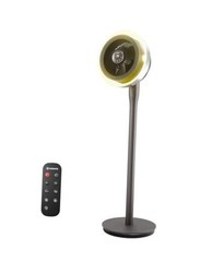 Standing Fan for Bedroom, (60°/90°/120°) Oscillating Fan with Light, Digital
