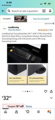 Grounding Mats 26.7″ x9.8”