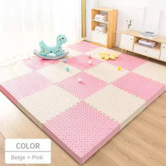 EVA Foam Gym Floor Mat 30x30cm Non Slip Interlocking Fitness US