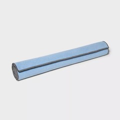 ALL IN MOTION YOGA TOWEL, SPORTS EXERCISE MAT, RECYCLED MATERIAL – BLUE