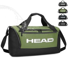 45L Waterproof Tennis Duffel Bag for Men, Large Capacity Sports Gym Bags Green