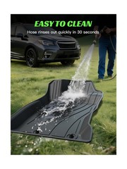 TPE Floor Mats &Trunk Mat for Subaru Forester 2019-2024 with Backrest Mat，