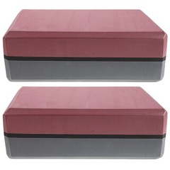 2pcs Yoga Blocks, 9″ x 6″ x 3″ Yoga Brick Foam Blocks EVA Foam Props