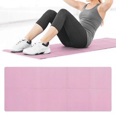 4MM EVA Yoga Mat Non Slip Exercise Fitness Pilates Gym Workout Mat Portable