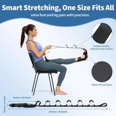 comness Plantar Fasciitis Relief Kit – Foot Stretcher and Foot Massager Ro