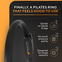 Pilates Ring – 13 Inch Magic Circle Pilates Ring – Toning Inner Thigh Exercis…