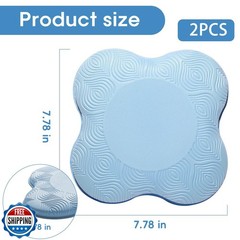 MBHKRRS 2 Pack Yoga Knee Pads Mat Set – Extra Thick Foam Kneeling Pad Cushion