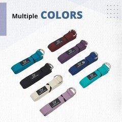 Yoga Super Strong Strap with Metal D-ring Buckle