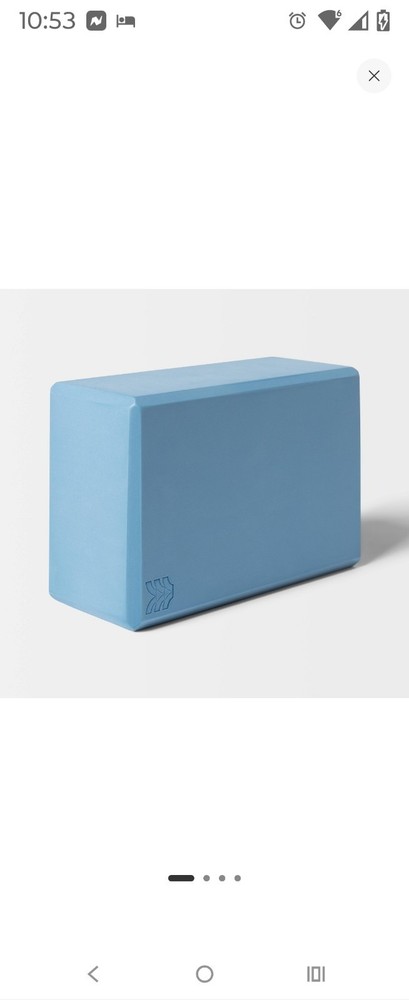 New Yoga Block, Blue All In one motion