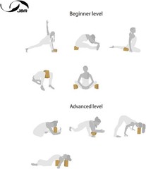 Durable Yoga Blocks 2 Pack with Strap – Perfect for Meditation & All Yoga Styles