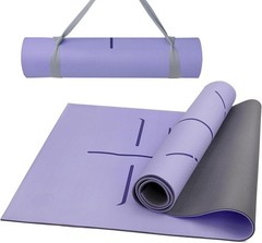 Yoga Mat 8mm Thick Non Slip Workout Mat 72″x 26″x 0.31″ Large Exercise Mat W/
