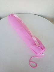 PINK NON-SLIP YOGA MAT WITH CARRYING CASE