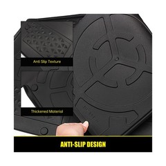 Floor Mats for Ranger XD 1500 Crew 2024+,TPE Front & Rear Row Floor Liners