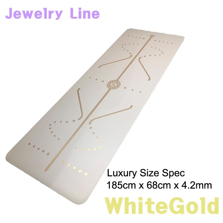 STORM YOGA MAT Calibration 4.2 – White Gold Color