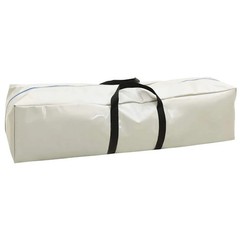 Gymnastics mat with pump inflatable 60x100x10 cm PVC blue