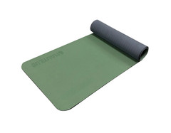 Nautilus Yoga Mat with Strap: GREEN (FREE SHIPPING)