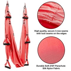 Yoga4You Aerial Yoga Swing Set – Yoga Hammock Hanging Swing – Aerial Sling In…