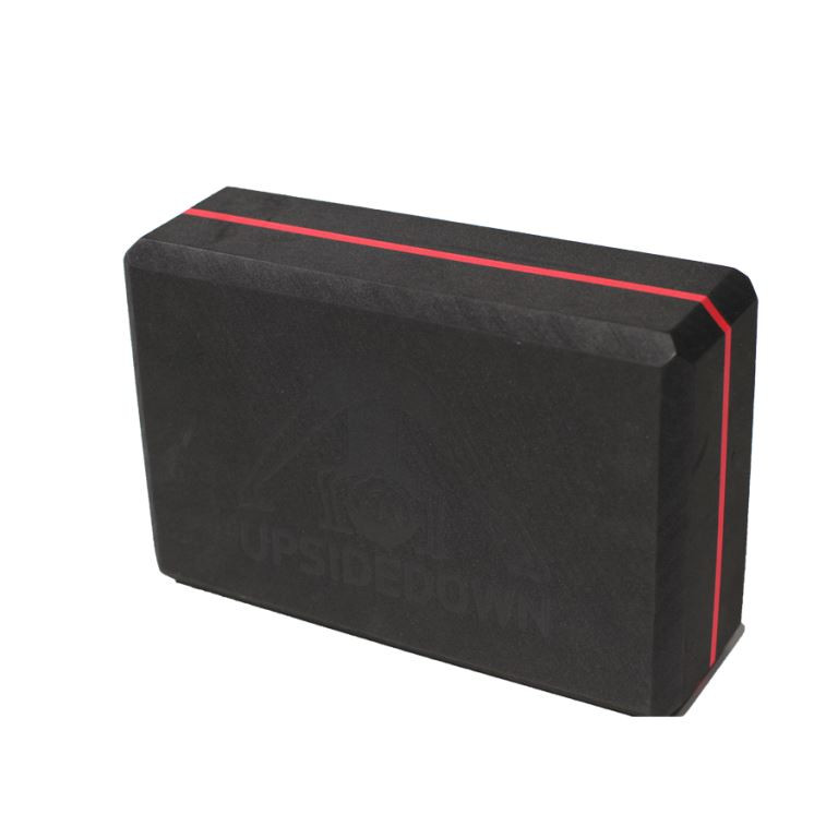 9″ x 6″ x 3″ RECYCLED FOAM YOGA BLOCK, indoor or outdoor prop for balance