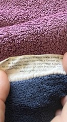 JadeYoga Microfiber Yoga 2 Towels Lot Purple & Blue 23×74 EUC