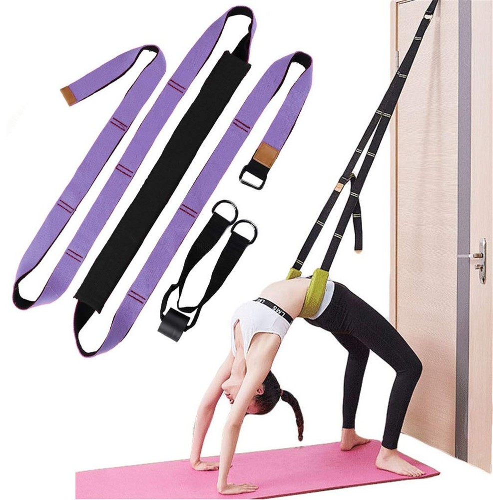 Yoga Fitness Stretching Strap, Door Flexibility Stretching Strap, Improve Leg…
