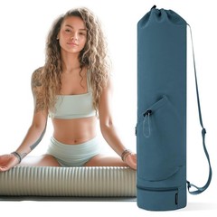 Yoga Mat Bag Carrier – Multi-Functional Gym Mat Bag with Water Bottle Pocket …