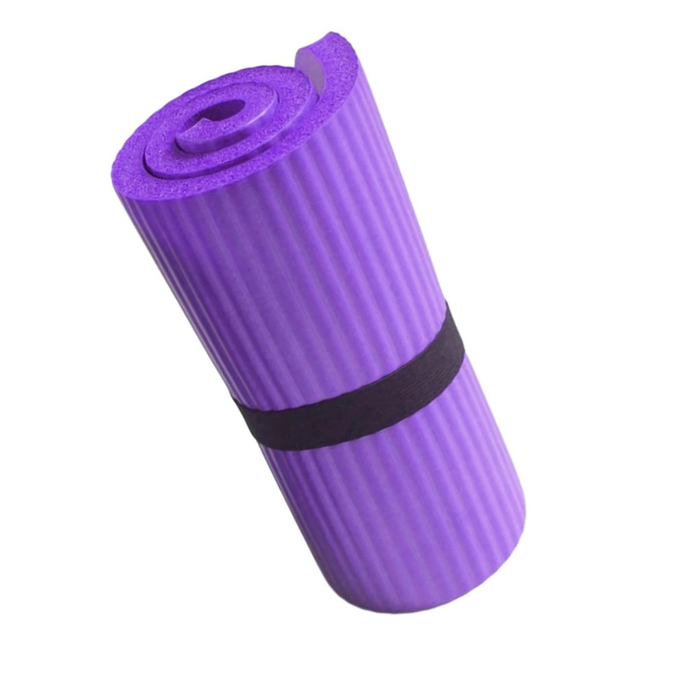 15mm Thick Yoga Mat Economic Home Gym Pilates Floor Exercise Fitness Knee Pad US
