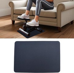 Double-Sided Non Slip Mat for Stepper Exercise Machine & Under Desk Mini