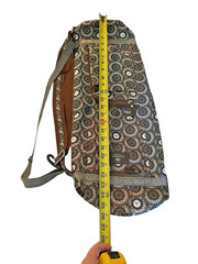 Tranquil Yogi Mat and Gym Bag – Patterned Duffle Bag with Zipper and Pockets