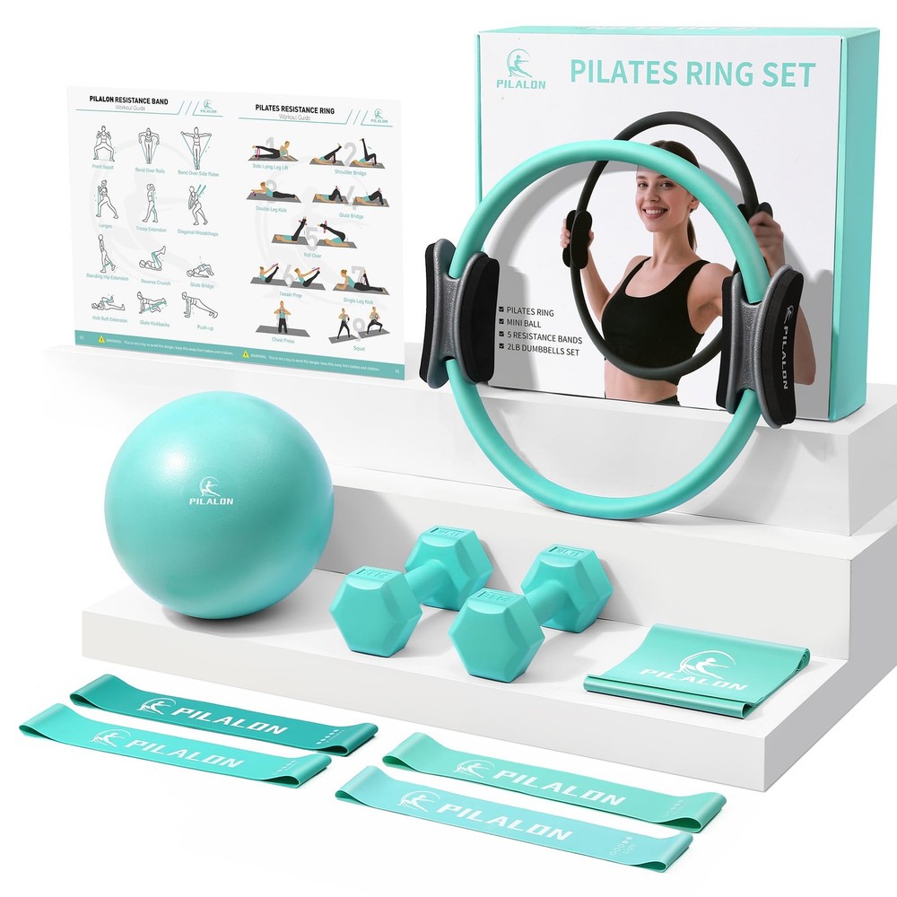 Pilates Ring Set – Studio-Anti-Deformation Pilates Kit – Pilates Equipment fo…