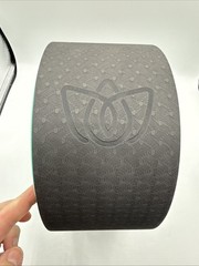 Florensi Yoga Wheel Set Of 3 Teal / Black Back Roller Massage and Stretch