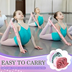 2 Pcs Stretch Strap for Elastic Gymnastic Stretching Ballet Dance Band with 8…