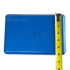 SEALED Hugger Mugger 4″ Foam Yoga Block Dark Blue Lightweight Support Prop NEW