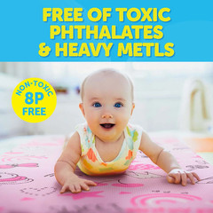 Yoga Mat, Yoga Mat for Kids, Exercise Mat for Toddlers, Kids Ages 3 Years and Up