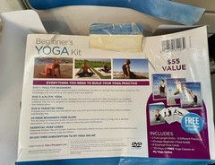 GAIAM Beginner’s Yoga Kit-Includes everything stated on box BRAND NEW